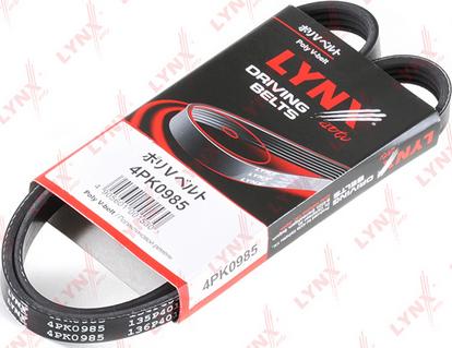 LYNXauto 4PK0985 - Keilrippenriemen alexcarstop-ersatzteile.com