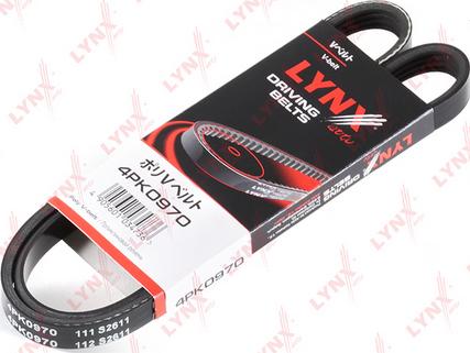 LYNXauto 4PK0970 - Keilrippenriemen alexcarstop-ersatzteile.com