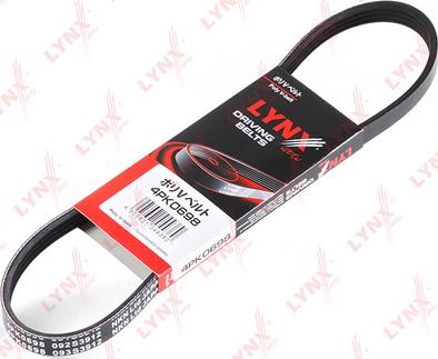 LYNXauto 4PK0698 - Keilrippenriemen alexcarstop-ersatzteile.com