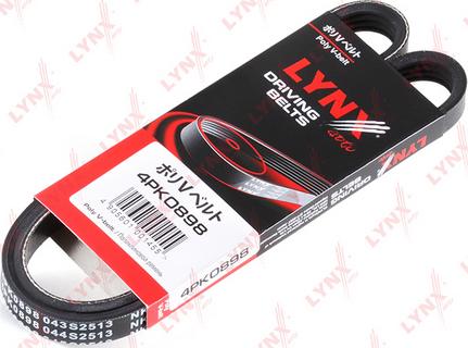 LYNXauto 4PK0898 - Keilrippenriemen alexcarstop-ersatzteile.com