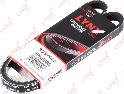 LYNXauto 4PK0885 - Keilrippenriemen alexcarstop-ersatzteile.com