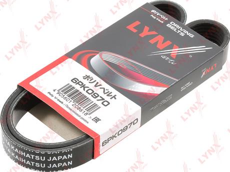 LYNXauto 6PK0970 - Keilrippenriemen alexcarstop-ersatzteile.com