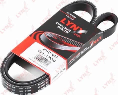 LYNXauto 6PK1708 - Keilrippenriemen alexcarstop-ersatzteile.com