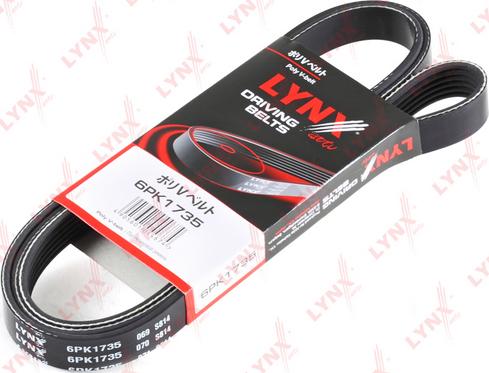 LYNXauto 6PK1735 - Keilrippenriemen alexcarstop-ersatzteile.com