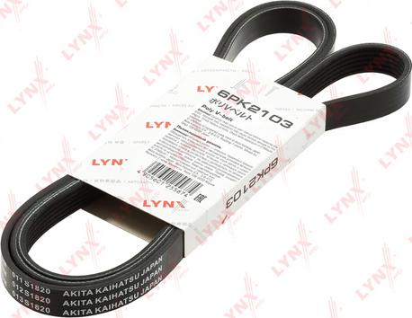 LYNXauto 6PK2103 - Keilrippenriemen alexcarstop-ersatzteile.com