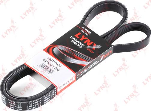 LYNXauto 6PK2138 - Keilrippenriemen alexcarstop-ersatzteile.com