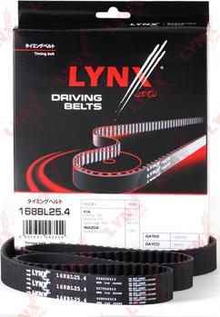 LYNXauto 168BL25.4 - Zahnriemen alexcarstop-ersatzteile.com