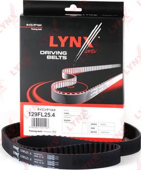 LYNXauto 129FL25.4 - Zahnriemen alexcarstop-ersatzteile.com