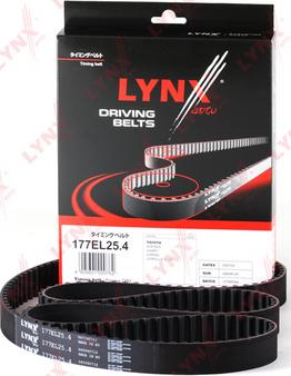 LYNXauto 177EL25.4 - Zahnriemen alexcarstop-ersatzteile.com