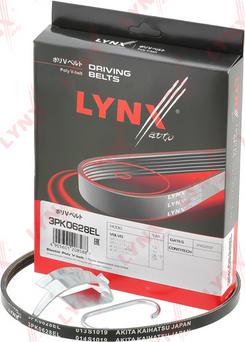 LYNXauto 3PK0628EL - Keilrippenriemen alexcarstop-ersatzteile.com