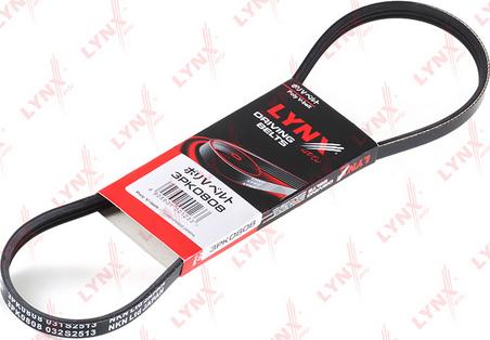 LYNXauto 3PK0808 - Keilrippenriemen alexcarstop-ersatzteile.com