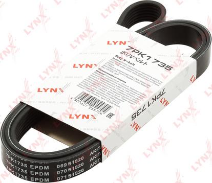 LYNXauto 7PK1735 - Keilrippenriemen alexcarstop-ersatzteile.com