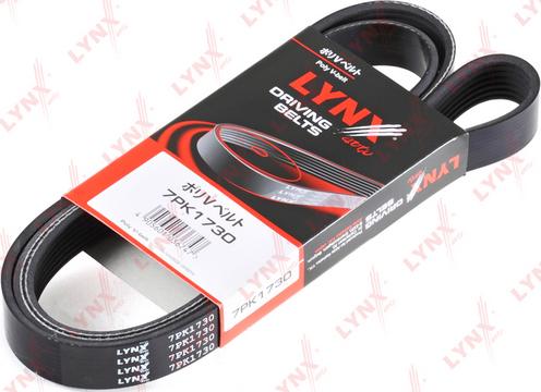 LYNXauto 7PK1730 - Keilrippenriemen alexcarstop-ersatzteile.com