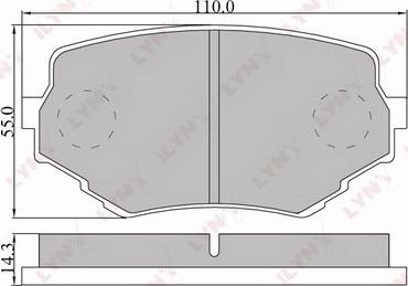 Ruville D68073480 - Bremsbelagsatz, Scheibenbremse alexcarstop-ersatzteile.com