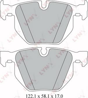 BOSCH 986424766 - Bremsbelagsatz, Scheibenbremse alexcarstop-ersatzteile.com