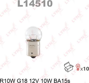 LYNXauto L14510 - Glühlampe alexcarstop-ersatzteile.com