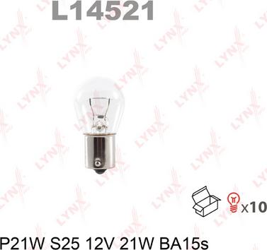 LYNXauto L14521 - Glühlampe alexcarstop-ersatzteile.com