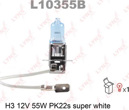 LYNXauto L10355B - Glühlampe, Fernscheinwerfer alexcarstop-ersatzteile.com