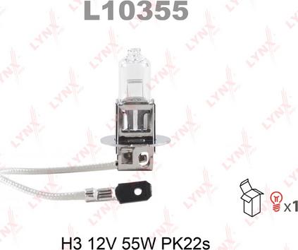 LYNXauto L10355 - Glühlampe, Fernscheinwerfer alexcarstop-ersatzteile.com