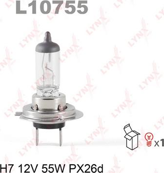 LYNXauto L10755 - Glühlampe, Fernscheinwerfer alexcarstop-ersatzteile.com