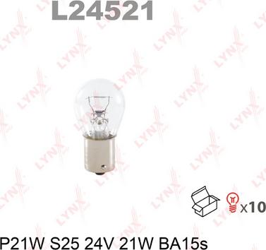 LYNXauto L24521 - Glühlampe alexcarstop-ersatzteile.com