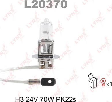 LYNXauto L20370 - Glühlampe, Fernscheinwerfer alexcarstop-ersatzteile.com