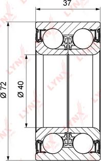 LYNXauto WB-1058 - Radlagersatz alexcarstop-ersatzteile.com