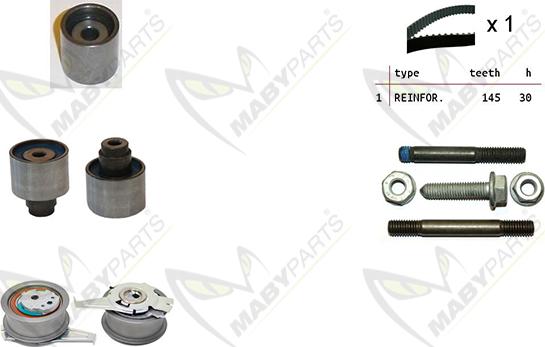 Mabyparts OBK010531 - Zahnriemensatz alexcarstop-ersatzteile.com