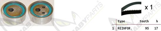 Mabyparts OBK010145 - Zahnriemensatz alexcarstop-ersatzteile.com