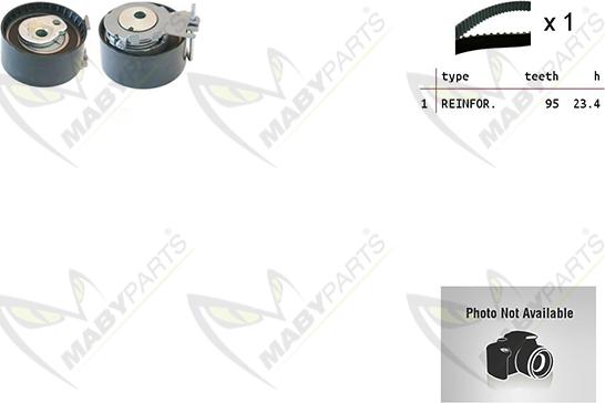 Mabyparts OBKWP0066 - Wasserpumpe + Zahnriemensatz alexcarstop-ersatzteile.com