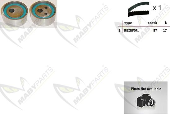 Mabyparts OBKWP0071 - Wasserpumpe + Zahnriemensatz alexcarstop-ersatzteile.com