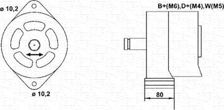 Magneti Marelli 944356231010 - Generator alexcarstop-ersatzteile.com