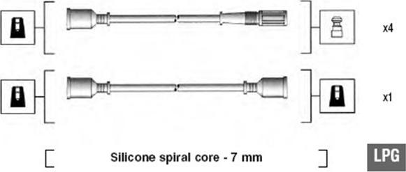 Magneti Marelli 941095580598 - Zündleitungssatz alexcarstop-ersatzteile.com