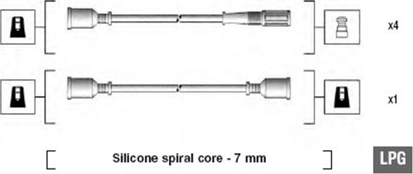 Magneti Marelli 941095340585 - Zündleitungssatz alexcarstop-ersatzteile.com