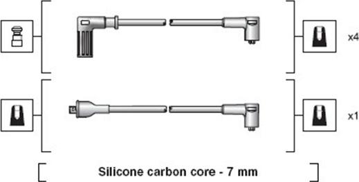 Magneti Marelli 941318111113 - Zündleitungssatz alexcarstop-ersatzteile.com