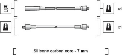 Magneti Marelli 941318111247 - Zündleitungssatz alexcarstop-ersatzteile.com