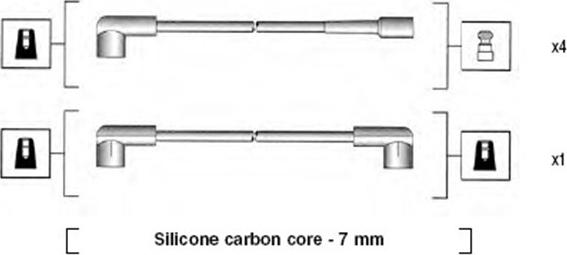 Magneti Marelli 941245010808 - Zündleitungssatz alexcarstop-ersatzteile.com