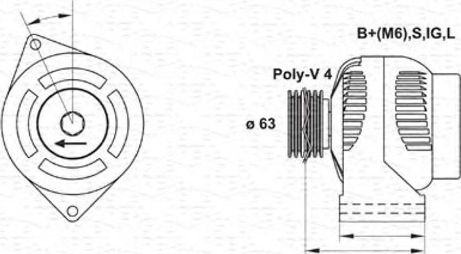 Magneti Marelli 943346008010 - Generator alexcarstop-ersatzteile.com