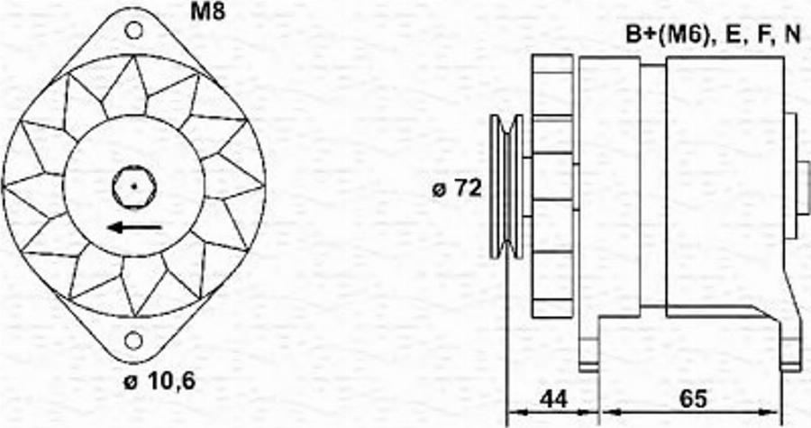 Magneti Marelli 943346018010 - Generator alexcarstop-ersatzteile.com