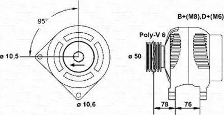 Magneti Marelli 943356551010 - Generator alexcarstop-ersatzteile.com