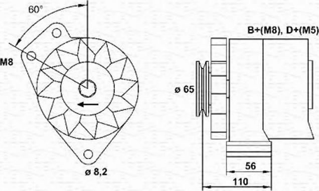 Magneti Marelli 943356818010 - Generator alexcarstop-ersatzteile.com