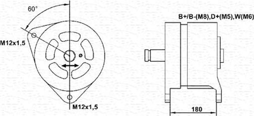 Magneti Marelli 943356226010 - Generator alexcarstop-ersatzteile.com