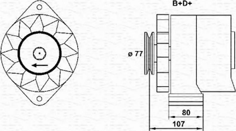 Magneti Marelli 943357556010 - Generator alexcarstop-ersatzteile.com