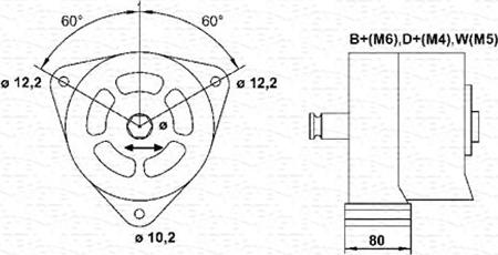 Magneti Marelli 943357716010 - Generator alexcarstop-ersatzteile.com