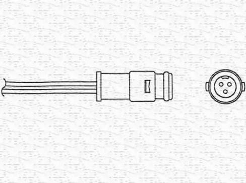 Magneti Marelli 460000453010 - Lambdasonde alexcarstop-ersatzteile.com