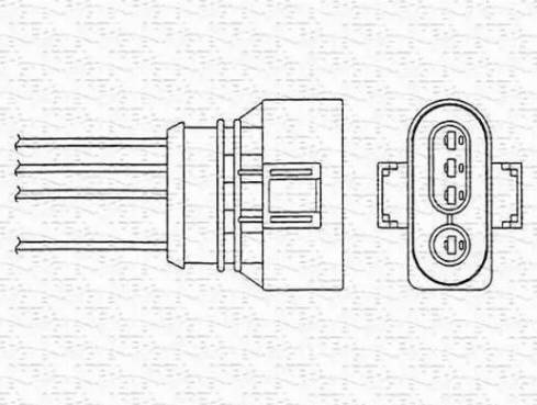 Magneti Marelli 460000151010 - Lambdasonde alexcarstop-ersatzteile.com