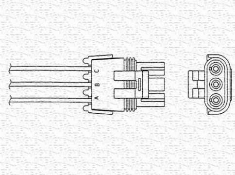 Magneti Marelli 460001861010 - Lambdasonde alexcarstop-ersatzteile.com