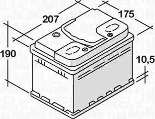 Magneti Marelli 068045036010 - Starterbatterie alexcarstop-ersatzteile.com