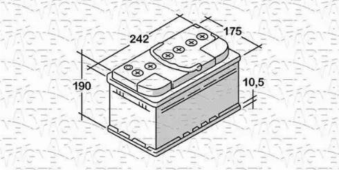 Magneti Marelli 068064064010 - Starterbatterie alexcarstop-ersatzteile.com