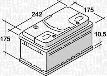 Magneti Marelli 068060060030 - Starterbatterie alexcarstop-ersatzteile.com